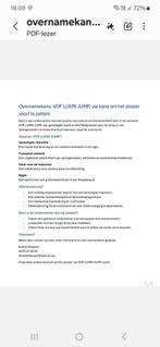Vof ter overname