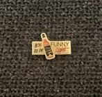 PIN - FUNNY - LIGHT - DRANK - CHARLEROI, Verzenden, Gebruikt, Overige onderwerpen, Speldje of Pin