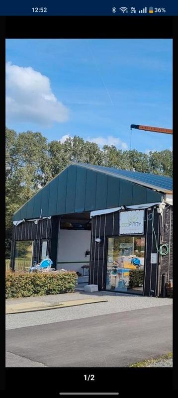 Gevelpanelen 6cm isolatie beschikbaar voor biedingen