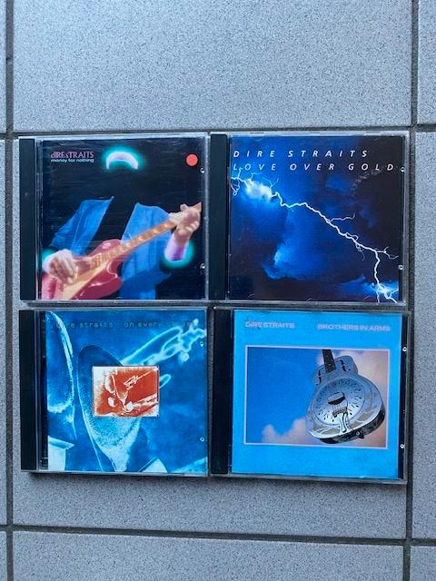 Dire Straits - set van 4 cd's, Cd's en Dvd's, Cd's | Rock, Gebruikt, Ophalen of Verzenden