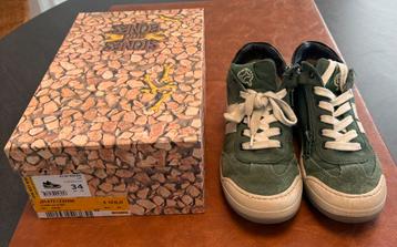Schoenen Stones en Bones groen- ivoor maat 34, Kinderen en Baby's, Ophalen, Zo goed als nieuw