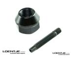 Wheelstud draadwielbout 80mm zwart bmw e30 e21 e36 e46 etc, Nieuw, Ophalen of Verzenden, BMW, BMW