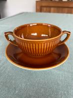 Une tasse 2 anses et sous-tasse à café BOCH KERAMIS, Antiquités & Art, Antiquités | Services (vaisselle) pièces