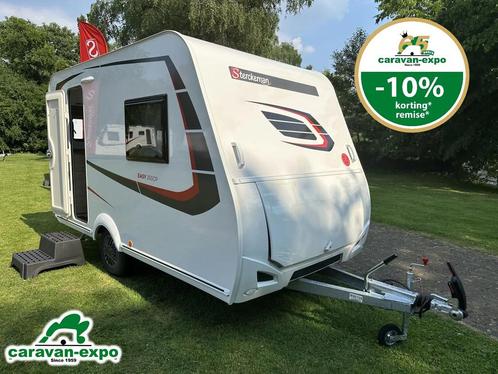 Sterckeman 390 CP EASY, Caravans en Kamperen, Caravans, Bedrijf, tot en met 4, 750 - 1000 kg, Sterckeman, 4 tot 5 meter