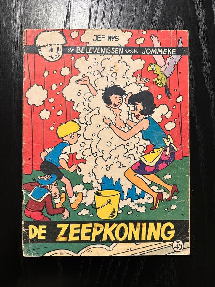 Jommeke – De Zeepkoning (Kapoentjesuitgave nr. 45), Boeken, Stripverhalen, Zo goed als nieuw, Ophalen of Verzenden