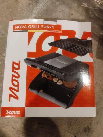 Nova grill 3 in 1. Zo goed als nieuw  beschikbaar voor biedingen