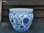 Antieke Chinese Bloempot, Tuin en Terras, Bloempotten, Ophalen, Zo goed als nieuw