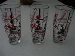 3 mooie Lamot glazen, Verzamelen, Ophalen of Verzenden, Gebruikt, Bierglas