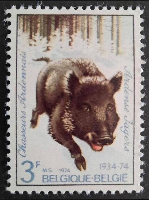 België: OBP 1733 ** Ardense Jagers 1974., Postzegels en Munten, Postzegels | Europa | België, Postfris, Frankeerzegel, Zonder stempel