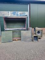 Afzuigwand / spuitwand / droogwand, Ophalen