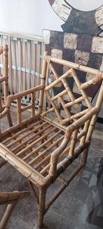 Chaises et fauteuils en bambou année 70, Enlèvement ou Envoi