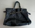 Sac à main en cuir - Caroline Biss - noir, Bijoux, Sacs & Beauté, Sacs | Sacs Femme, Envoi, Utilisé, Noir, Sac à main