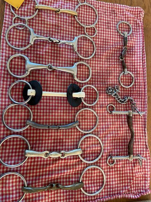Verschillende bitten te koop: Trust, Sprenger, Fager, BR, HH, Dieren en Toebehoren, Paarden en Pony's | Hoofdstellen en Tuigage