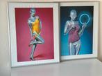 Set van 2 Hajime Sorayama "Sexy Robot" Posters (Incl. Kader), Antiek en Kunst, Ophalen