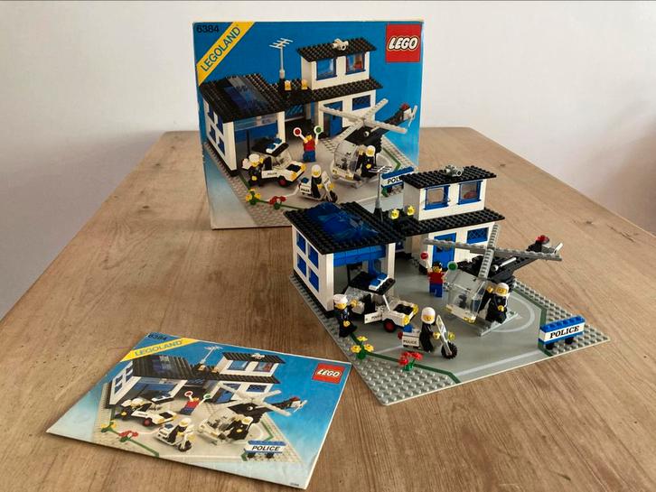 Lego 6384 Police Station, Kinderen en Baby's, Speelgoed | Duplo en Lego, Gebruikt, Lego, Ophalen of Verzenden