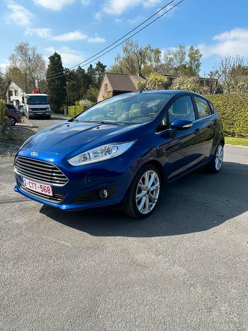 Ford Fiesta FULL OPTION, Auto's, Ford, Particulier, Fiësta, Zetelverwarming, Benzine, Euro 6, 5 deurs, Handgeschakeld, Blauw, Grijs