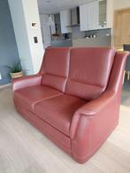 Cuir biplace très confortable, Maison & Meubles, Canapés | Salons, 75 à 100 cm, Comme neuf, Enlèvement, 150 à 200 cm