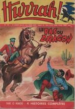 HURRAH - BD n 196 et 218 - Le pas du dragon et Braga (1957), Ophalen of Verzenden, Zo goed als nieuw, Collectif, Meerdere stripboeken