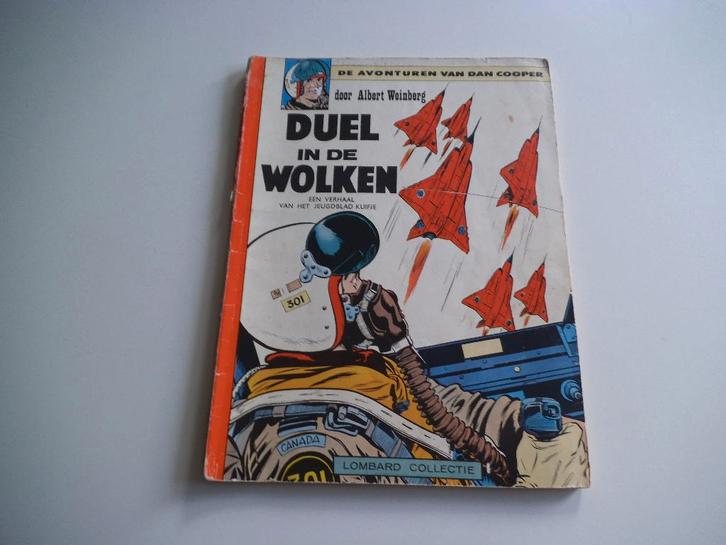 Dan Cooper SC Duel dans les nuages, collection Lombard 1962, Livres, BD, Utilisé, Une BD, Enlèvement ou Envoi