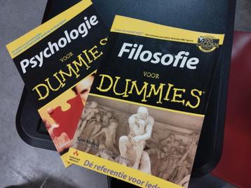 Dummies psychologie en filosofie  beschikbaar voor biedingen