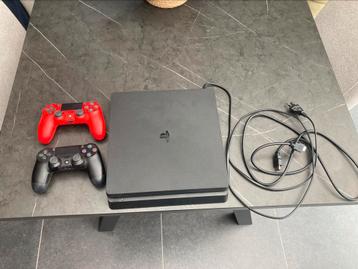 PS4 console + controllers