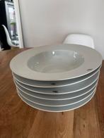 Cosy&trendy set van 6 diepe borden brede rand, Neuf, Uni, Assiettes(s), Enlèvement