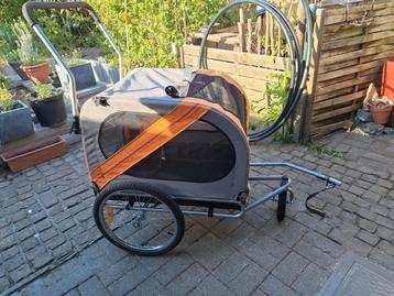 hondenfietskar met jogging acc.  honden tot 35 kg, Fietsen en Brommers, Ophalen, Gebruikt