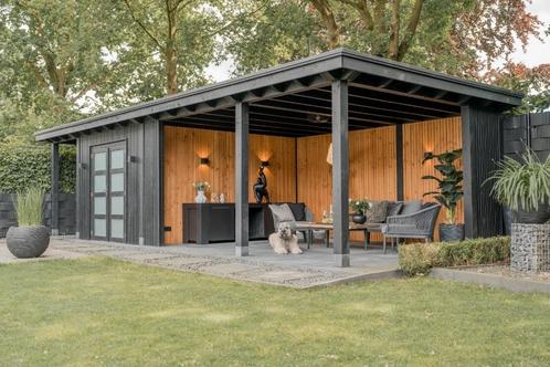MAATWERk: tuinhuizen, blokhutten en houten bijgebouwen., Hobby en Vrije tijd, Overige Hobby en Vrije tijd, Nieuw, Verzenden