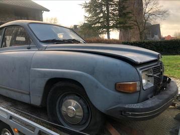oldtimer SAAB 96 barnfind 1977 arlov suède donneur de voitur, Achat, Boîte manuelle, Autres couleurs, 2 portes