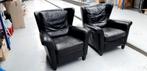 fauteuil vintage cuir, Enlèvement, Utilisé, Cuir, 75 à 100 cm