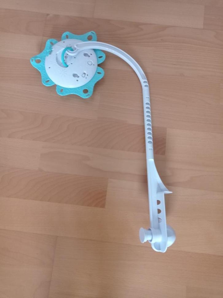 Muziekmobiel voor babybedje of box, Kinderen en Baby's, Speelgoed | Babyspeelgoed, Gebruikt, Mobiel, Met geluid, Ophalen