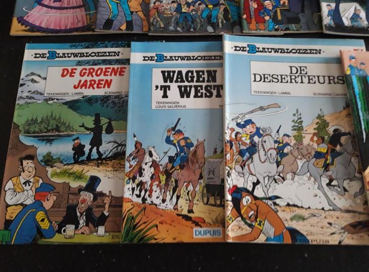 Strips - De Blauwbloezen, Boeken, Stripverhalen, Zo goed als nieuw, Ophalen of Verzenden