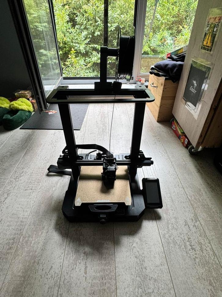 Ender 3 S1 pro creality plus coffre avec bobine, Computers en Software, 3D Printers, Zo goed als nieuw, Ophalen