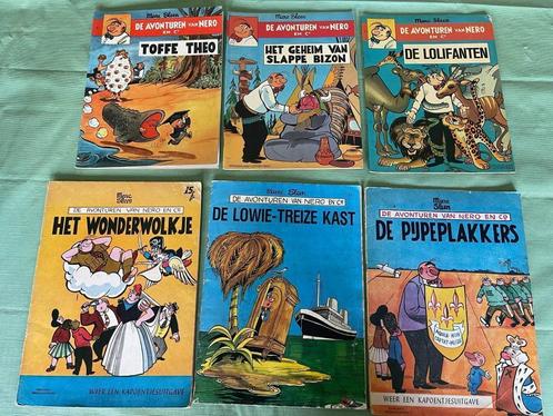 Oude strips nero en co 6 stuks, Boeken, Stripverhalen, Gelezen, Meerdere stripboeken, Ophalen of Verzenden