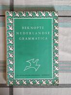 Schoolboek - Beknopte Nederlandse Grammatica, Comme neuf, Secondaire, Enlèvement ou Envoi, P. Verbanck