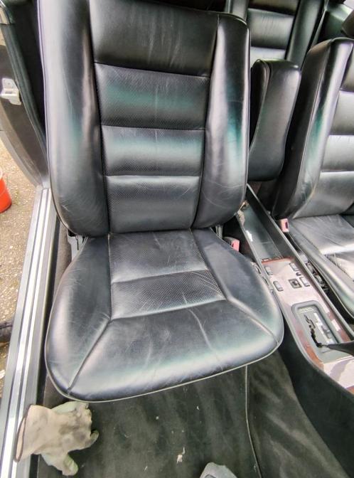 Mercedes W124 leer interieur zwart, Autos : Pièces & Accessoires, Habitacle & Garnissage, Enlèvement