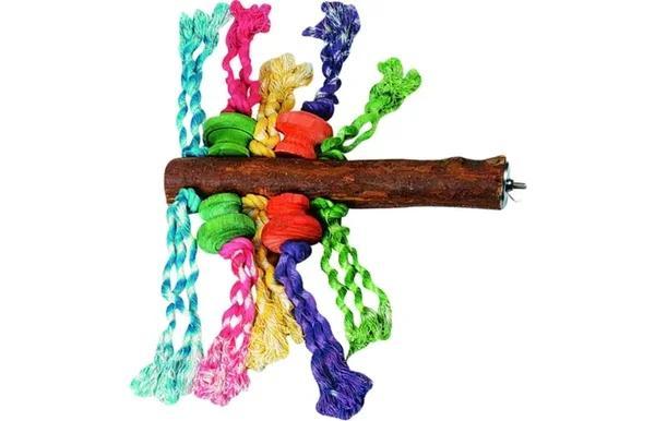 Zitstok met speelgoed, Dieren en Toebehoren, Vogels | Toebehoren, Nieuw, Speelgoed, Ophalen