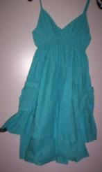 nieuw turquoise zwangerschapsjurk losvallend kleed jurk , 38, Nieuw, Blauw, Jurk, Maat 38/40 (M)