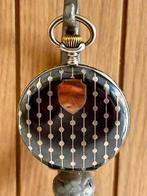 IAXA Antiek zakhorloge, volledig 0.800 zilver- ca. 1900-1915, Ophalen of Verzenden
