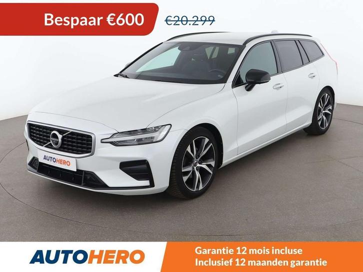 Volvo V60 2.0 D3 R-Design (bj 2019, automaat), Auto's, Volvo, Te koop, V60, 360° camera, ABS, Achteruitrijcamera, Airbags, Airconditioning