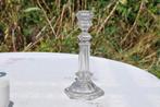 bougeoir en verre pied hexagonale, Ophalen of Verzenden, Glas