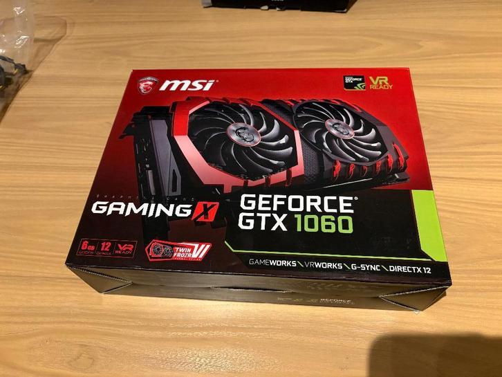 MSI GeForce GTX 1060 GAMING X 6GB, Computers en Software, Videokaarten, Gebruikt, Nvidia, PCI-Express 3.0, GDDR5, HDMI, DisplayPort
