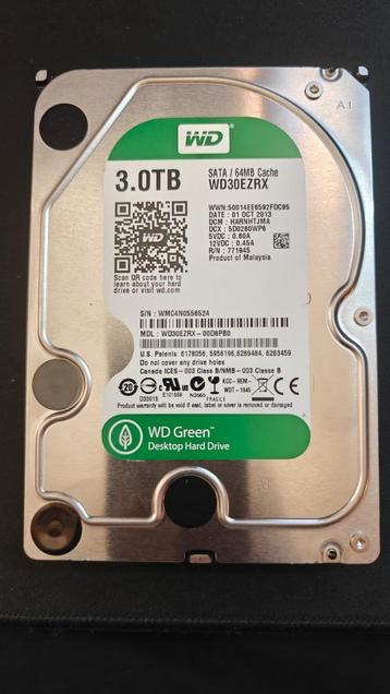 WD Green 3TB beschikbaar voor biedingen