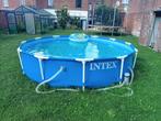 INTEX zwembad Diam. 366cm, Ophalen, Minder dan 80 cm, Rond, Zo goed als nieuw
