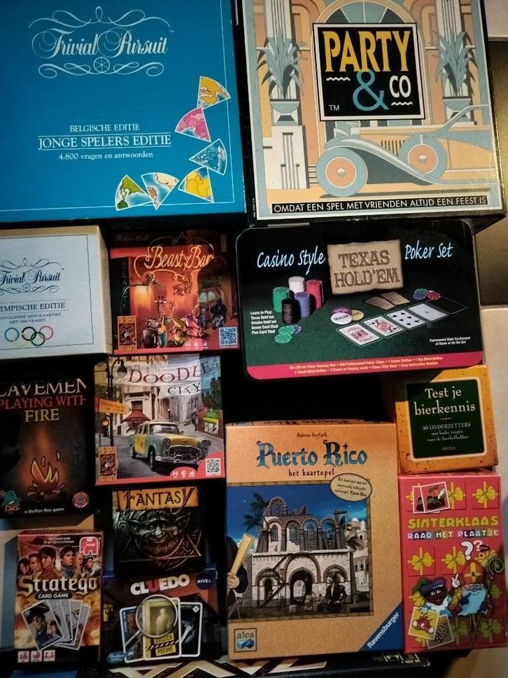 Verschillende gezelschapsspellen, Hobby en Vrije tijd, Gezelschapsspellen | Bordspellen, Gebruikt, Ophalen of Verzenden