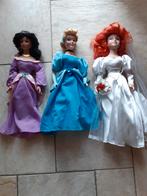 Poupées Disney en porcelaine dont , Ariel, Jasmine (Alladin), Collections, Comme neuf, Enlèvement ou Envoi