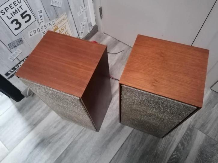 Set vintage klankkasten ITT - Hifi Klangstrahler B630, TV, Hi-fi & Vidéo, Enceintes, Comme neuf, Haut-parleurs Frontaux, Arrière ou Stéréo
