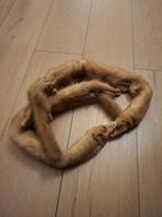 Vintage nertssjaal bruin, Ophalen of Verzenden, Gedragen, Sjaal