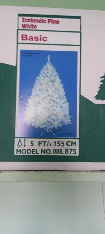 Kerstboom wit, Enlèvement, Comme neuf