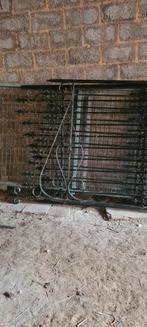 Zeer zware smeedijzeren omheining, Ophalen, Gebruikt, IJzer